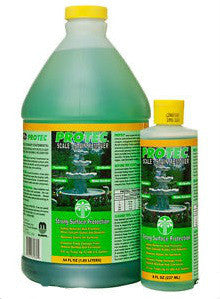 Fountain & Water Feature Water Treatment ProTec Scale and Stain Remover, 8 oz.- 64 oz