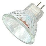 Fountain & Water Feature Light Bulb Plusrite 3208 - 20 Watt Halogen Light Bulb - MR11 - FTD/C Medium Flood - Glass Face - 2,000 Life Hours - 12 Volts by Plusrite 1 Bulb Per box