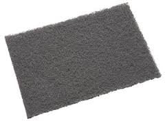 BBQ Grill Cleaner Grey Scour Pad  For BBQ Grill