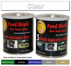 Fountain & Water Feature Restoration Paint Pond Shield Epoxy Pond Coating by Pond Armor